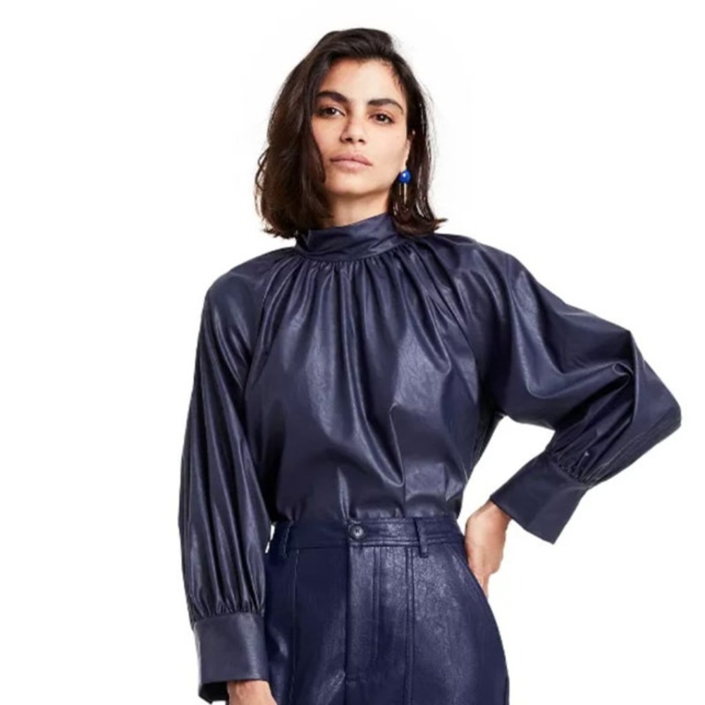 Rachel Comey faux leather top